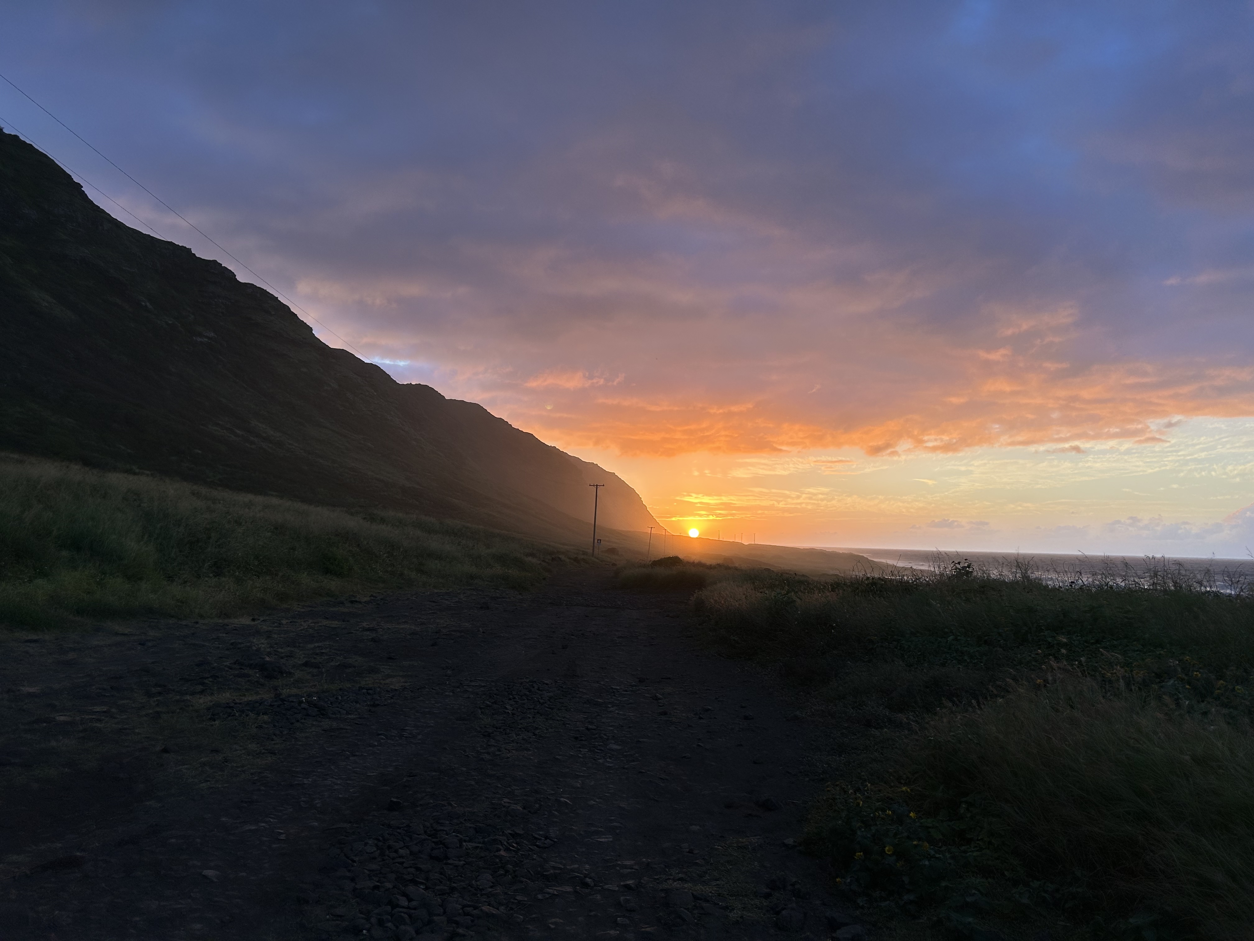 Kaena Point Sunset